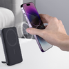 Aukey PB-MS01 mágneses powerbank, 6700mAh, 15W (fekete) - 1. kép