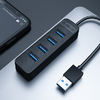 Orico Hub USB-A to 4xUSB-A 3.0 - fekete - 3. kép