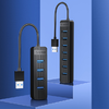 Orico Hub USB-A to 4xUSB-A 3.0 - fekete - 4. kép