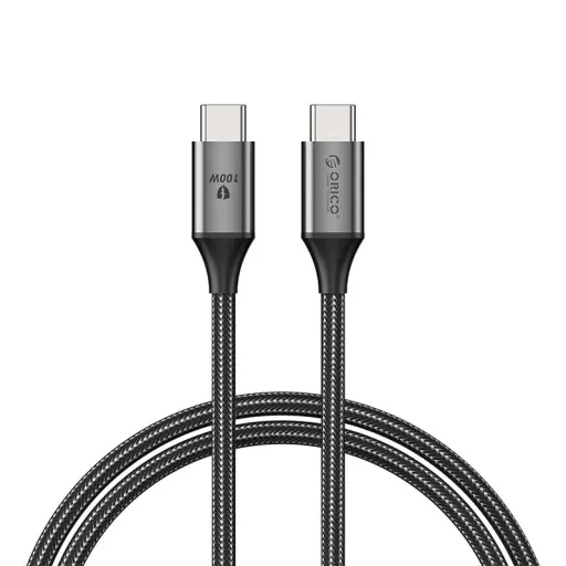 Orico Töltőkábel 100W USB-C - C - fekete