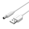 Vention CEYWG USB 2.0 - DC 5.5mm tápkábel 1,5m (fehér) - 2. kép