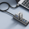 Orico Hub USB-A 4xUSB-A 3.0 adapter - szürke - 2. kép