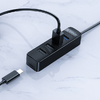 Orico USB-A - USB-A 3.0 + 3xUSB-A 2.0 Hub Adapter - fekete - 2. kép