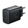 Joyroom JR-TCF11, 25W hálózati USB-C, Type-C töltő + C-C kábel 1m (Fekete) - 0. kép