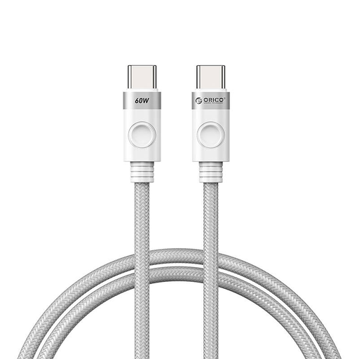Orico Töltőkábel 60W USB-C to C - fehér