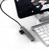 Orico USB-C to USB-A 3.0 + 3x USB-A 2.0 Hub Adapter - szürke - 4. kép