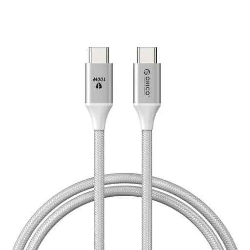 Orico Töltőkábel 100W USB-C to C - fehér