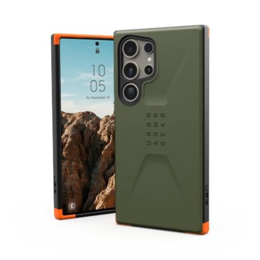 UAG Civilian tok Samsung Galaxy S24 Ultra 5G - zöld UAG Civilian tok Samsung Galaxy S24 Ultra 5G - zöld