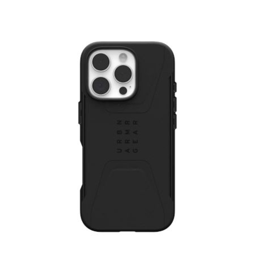 UAG Civilian Magsafe iPhone 16 Pro tok - Fekete