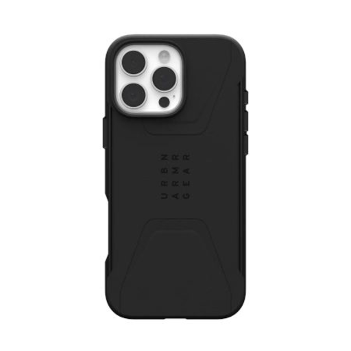 UAG Civilian Magsafe iPhone 16 Pro Max tok - Fekete