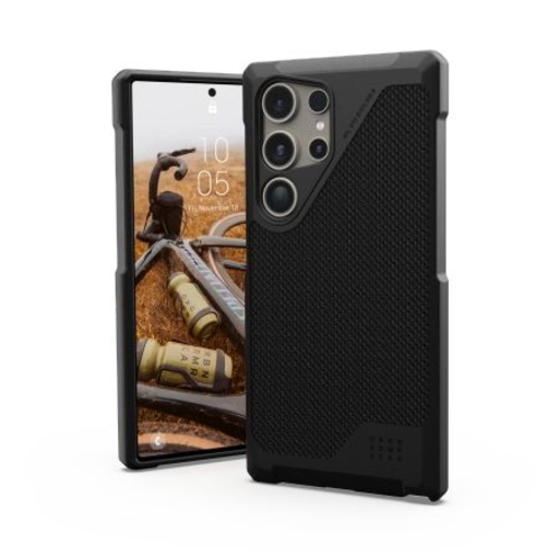 UAG Metropolis LT Magnet tok Samsung Galaxy S24 Ultra készülékhez mágneses modullal - fekete kevlár UAG Metropolis LT Magnet tok Samsung Galaxy S24 Ultra készülékhez mágneses modullal - fekete kevlár