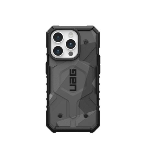 UAG Pathfinder tok iPhone 15 Pro - terepszürke tok