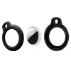 Tech-protect Rough 2-darabos Fekete Apple Airtag Tok - 1. kép