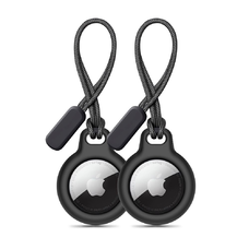 Tech-protect Rough Láncszett 2 Db Apple Airtag Fekete Tok
