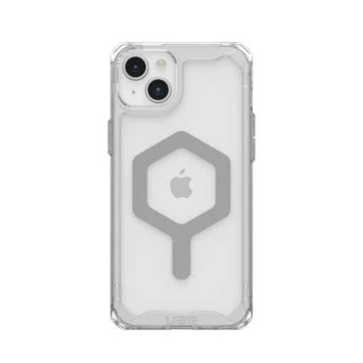 UAG Plyo MagSafe tok iPhone 15 Plus-hoz - átlátszó és ezüst UAG Plyo MagSafe tok iPhone 15 Plus-hoz - átlátszó és ezüst