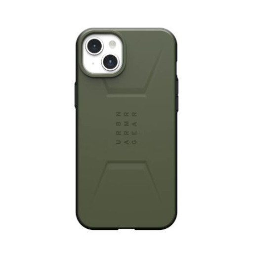 UAG Civilian MagSafe tok iPhone 15 Plus - zöld