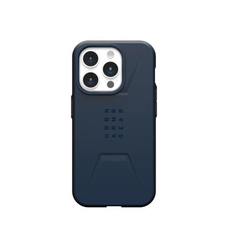 UAG Civilian MagSafe tok iPhone 15 Pro - sötétkék