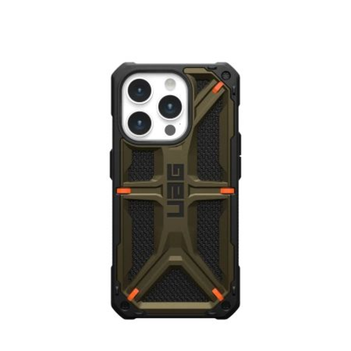 UAG Monarch tok iPhone 15 Pro - zöld kevlár