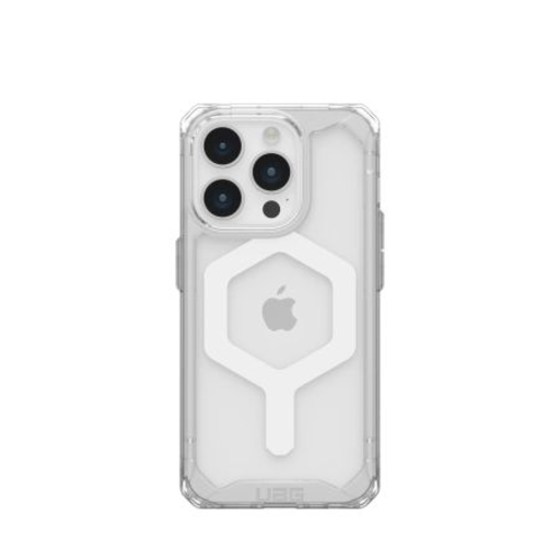 UAG Plyo MagSafe tok iPhone 15 Pro - áttetsző és fehér