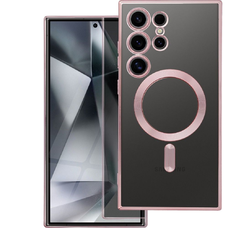 ELECTRO MAG COVER puzdro kompatibilné s MagSafe pre SAMSUNG S25 Ultra v ružovozlatej farbe
