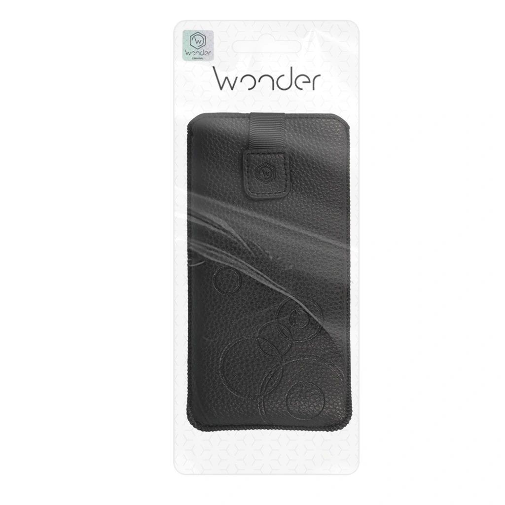 WONDER Deko Pouch tok (Méret S) Nokia 105 2019/150/216 fekete - 7