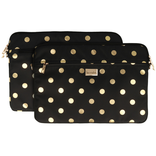 Wonder Sleeve Laptop 15-16 inches arany pöttyös