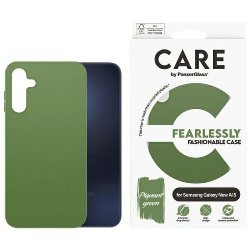 CARE by PanzerGlass Fashion tok Samsung Galaxy A16 / A16 5G - zöld