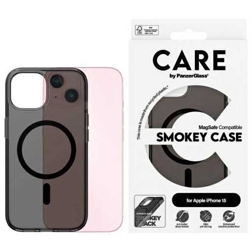 PanzerGlass Flagship MagSafe iPhone 15 tok - fekete PanzerGlass Flagship MagSafe iPhone 15 tok - fekete