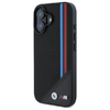 BMW M Meshed Tricolor Stripes MagSafe iPhone 16 tok - fekete - 0. kép