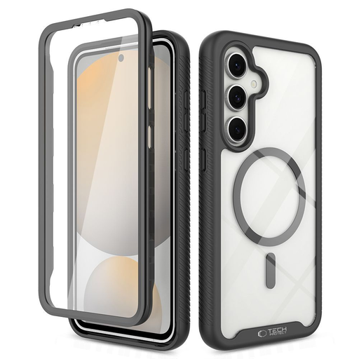 Tech-Protect Magsafe Galaxy S25 Fekete tok Tech-Protect Magsafe Galaxy S25 Fekete tok