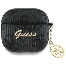 GUESS tok APPLE AirPods 4 GUA4G4GSMK (PU 4G W / Charm) fekete