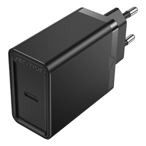 1-portos USB-C Fali Töltő (30W) Fekete