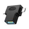 OTG USB 3.0-ról USB-C és Micro USB adapter Vention CDIB0 - 1. kép