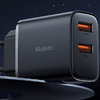 Mcdodo CH-5072 USB-A2, 12W hálózati töltő adapter + USB-A - USB-C kábel (fekete) - 1. kép