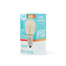 Sütő Izzó E14 ST26 15W 230V 60lm 300° Forever Light