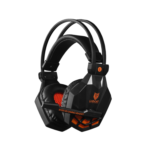 Liocat gaming fejhallgató 585C fekete