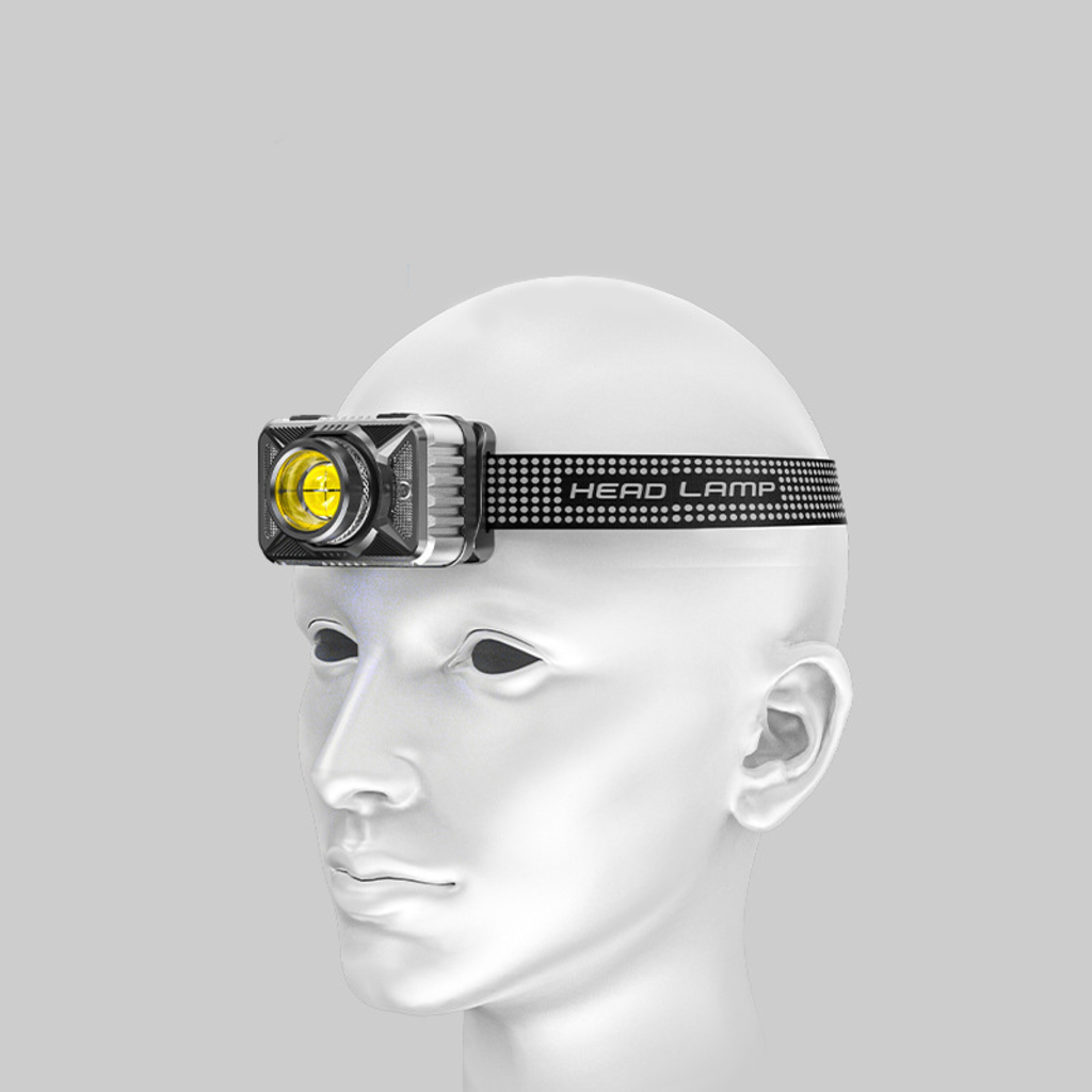 LED Fejlámpa Zoom LC3 vízálló IP54 - 8