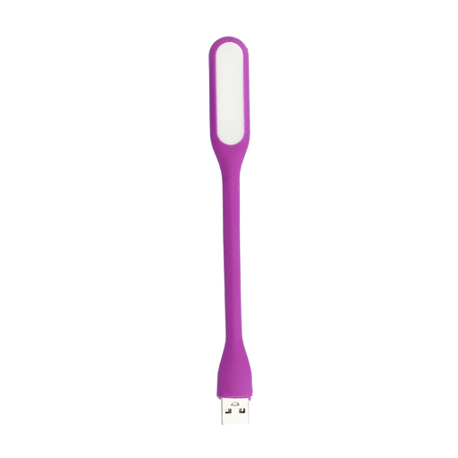 Mini szilikon USB LED lámpa - Lila