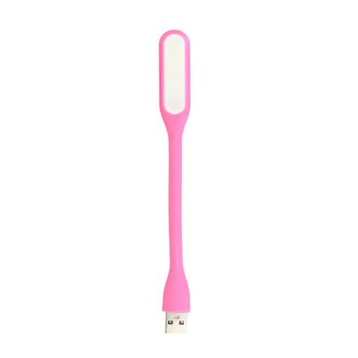 Mini LED Lámpa Szilikon USB Rózsaszín