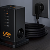 TESSAN TS-FS02DE00 hálózati elosztó USB-A, USB-C portokkal - 2. kép