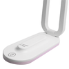 Összecsukható LED asztali lámpa 10W, 3000/4500/6000K, 1200mAh, rózsaszín, LTC - 2. kép