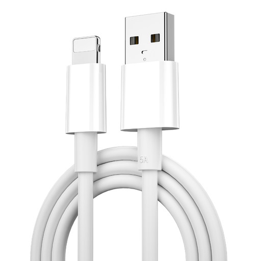 WIWU kábel C006 USB - Lightning 1,2 m 2,4A fehér