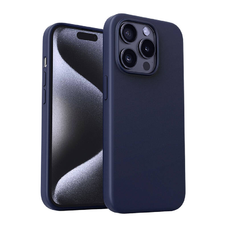 Aukey PC-GJ10C tok iPhone 15 Pro-hoz (viharkék)
