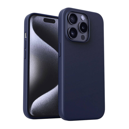 Aukey PC-GJ10C tok iPhone 15 Pro-hoz (viharkék) Aukey PC-GJ10C tok iPhone 15 Pro-hoz (viharkék)