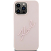 Karl Lagerfeld Szilikon Karl Script tok iPhone 15 Pro Max - rózsaszín - 1. kép