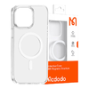 McDodo mágneses tok iPhone 15 Pro (átlátszó) tok - 3. kép