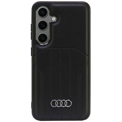 Eredeti tok SAMSUNG GALAXY S24 Audi szintetikus bőr MagSafe keménytok (szintetikus) fekete tok Eredeti tok SAMSUNG GALAXY S24 Audi szintetikus bőr MagSafe keménytok (szintetikus) fekete tok