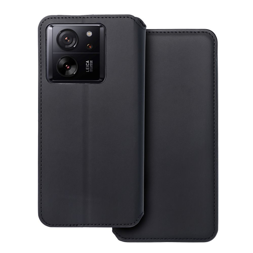 DUAL POCKET fliptok XIAOMI 13T / 13T Pro fekete