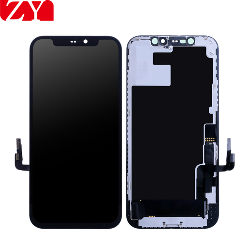 LCD kijelző érintőképernyővel iPhone 12 / 12 Pro Incell TFT ZY fekete