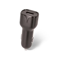 Setty autós töltő 1x USB 1A fekete + microUSB kábel 1,0 m ÚJ
